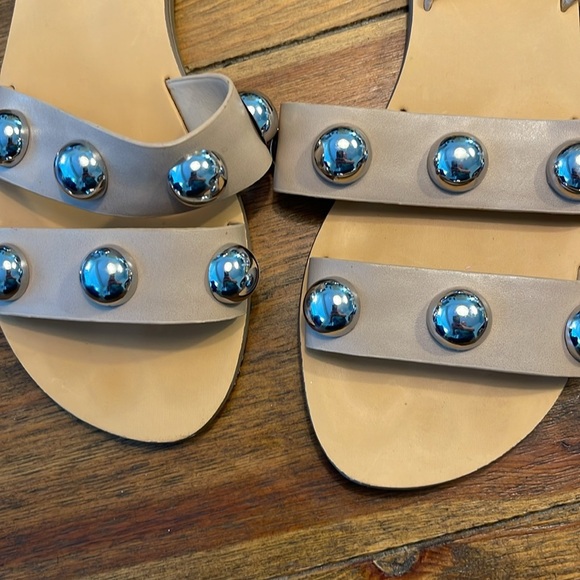 Marc Fisher | Byrony Ball Studded | Ankle Tie Sandals | Women’s 7.5 - Picture 4 of 8